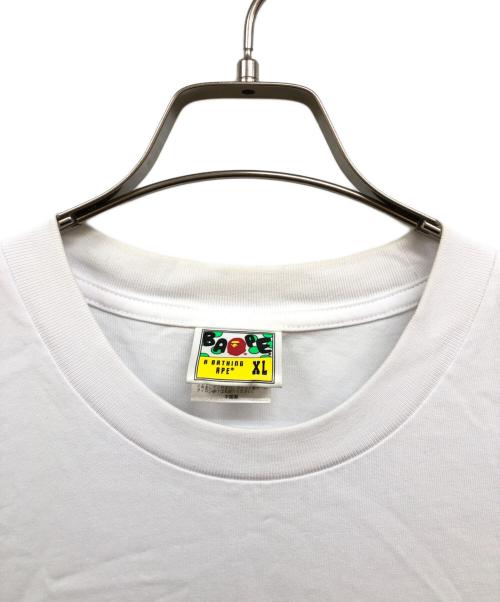 A BATHING APE（アベイシングエイプ）A BATHING APE (アベイシングエイプ) MAP CAMO RELAXED FIT TEE ホワイト サイズ:XLの古着・服飾アイテム