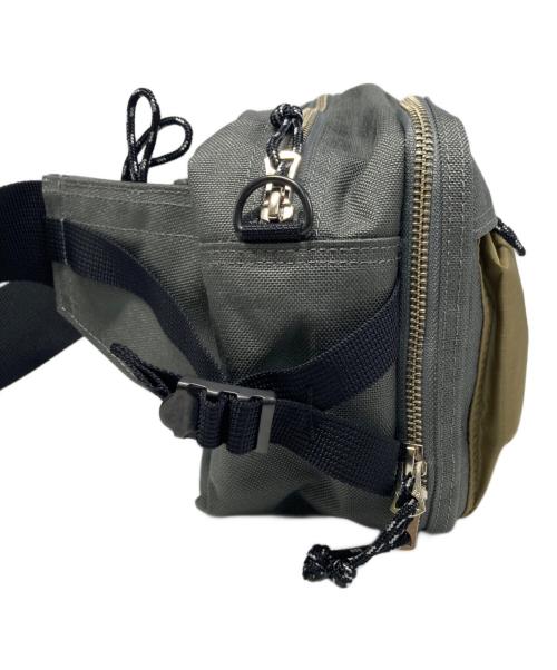 PORTER（ポーター）PORTER (ポーター) HYPE WAIST BAGハイプウエストバッグ ストーン グレー/サンドの古着・服飾アイテム