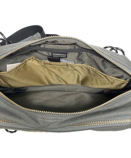 PORTER（ポーター）PORTER (ポーター) HYPE WAIST BAGハイプウエストバッグ ストーン グレー/サンドの古着・服飾アイテム