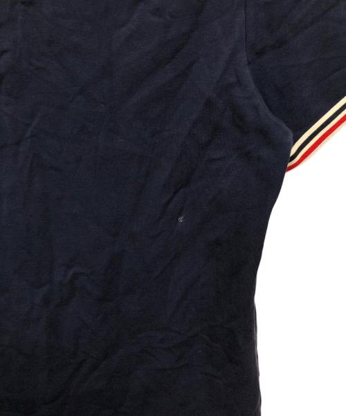 MONCLER（モンクレール）MONCLER (モンクレール) MAGLIA SCOLLO tシャツ ネイビー サイズ:Mの古着・服飾アイテム
