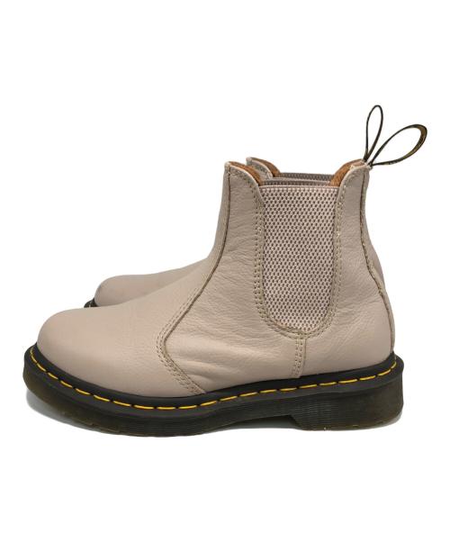 Dr.Martens（ドクターマーチン）Dr.Martens (ドクターマーチン) サイドゴアブーツ アイボリー サイズ:UK5の古着・服飾アイテム