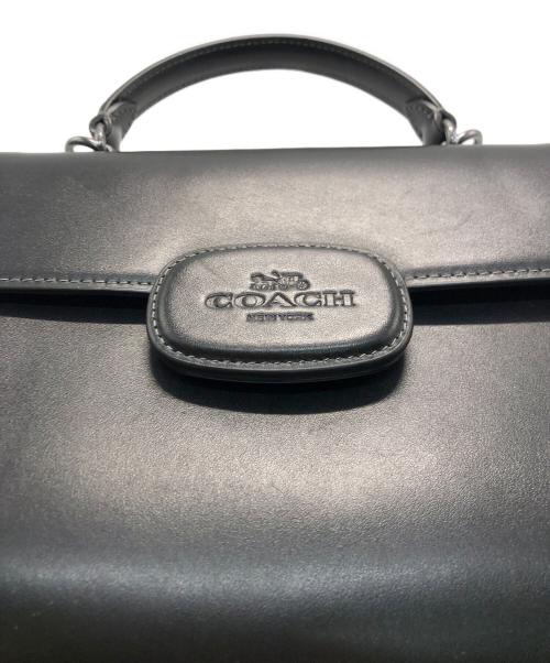COACH（コーチ）COACH (コーチ) エライザ トップ ハンドル バッグ ブラックの古着・服飾アイテム