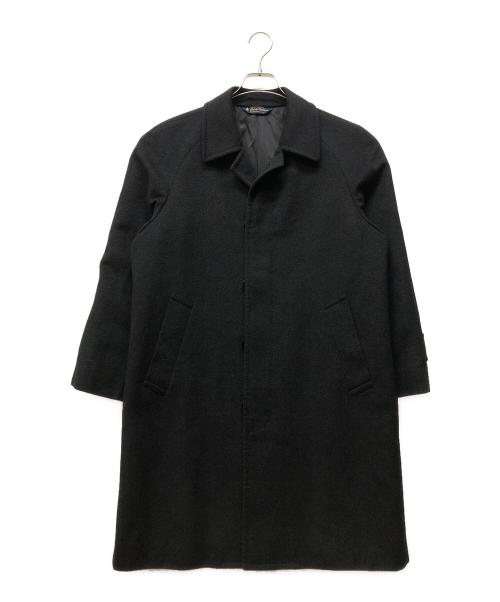 BROOKS BROTHERS（ブルックスブラザーズ）BROOKS BROTHERS (ブルックスブラザーズ) カシミヤ混比翼ステンカラーコート ブラック サイズ:36の古着・服飾アイテム