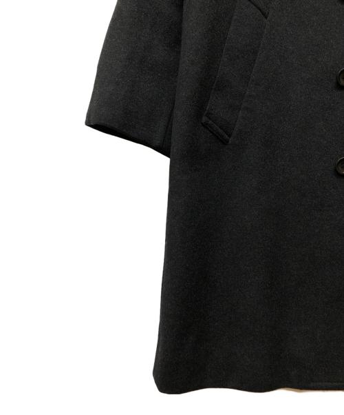 BROOKS BROTHERS（ブルックスブラザーズ）BROOKS BROTHERS (ブルックスブラザーズ) カシミヤ混比翼ステンカラーコート ブラック サイズ:36の古着・服飾アイテム