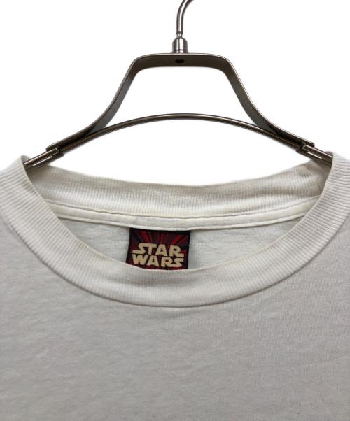 STAR WARS（スターウォーズ）STAR WARS (スターウォーズ) プリントTシャツ ホワイト サイズ:Mの古着・服飾アイテム