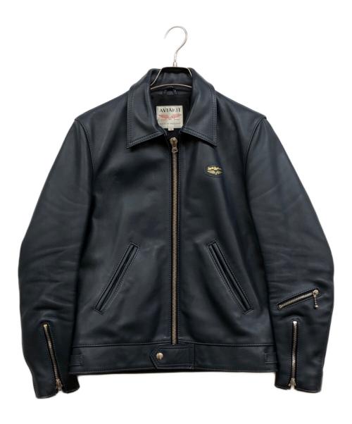 Lewis Leathers（ルイスレザース）Lewis Leathers (ルイスレザース) 59 コルセア シングルライダースジャケット ネイビー サイズ:36の古着・服飾アイテム