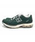 NEW BALANCE (ニューバランス) ローカットスニーカー グリーン サイズ:27.5cm：10000円