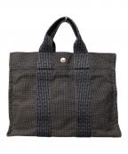 HERMESエルメス）の古着「エールラインPM トートバッグ」｜グレー