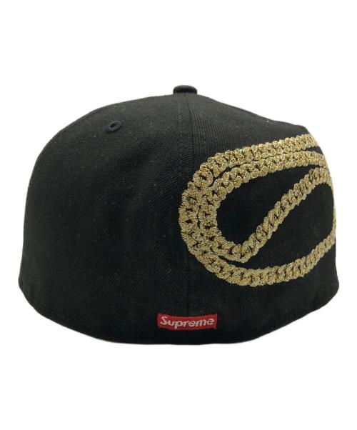 New Era（ニューエラ）New Era (ニューエラ) Supreme (シュプリーム) 23AW Jesus Piece S Logo Cap ブラック サイズ:7 1/2の古着・服飾アイテム