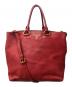 PRADA（プラダ）の古着「VITELLO PHENIX 2WAY レザートートバッグ」｜レッド