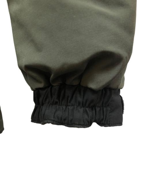 Schott（ショット）Schott (ショット) ダウンジャケット ブラック×グリーン サイズ:Ｓの古着・服飾アイテム