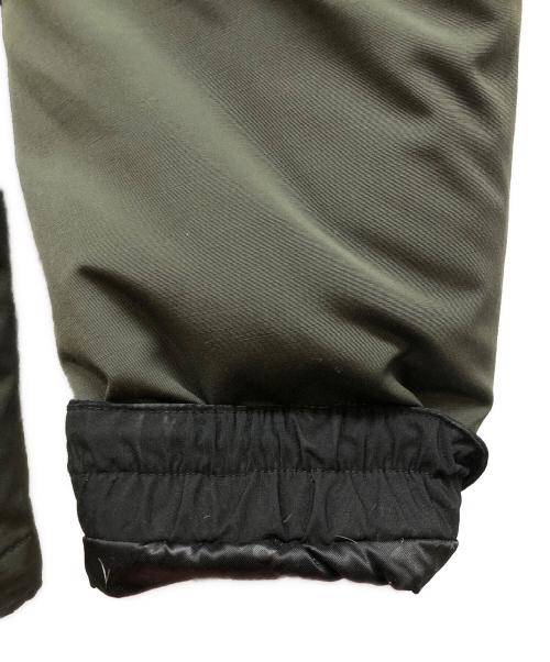 Schott（ショット）Schott (ショット) ダウンジャケット ブラック×グリーン サイズ:Ｓの古着・服飾アイテム