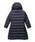 MONCLER (モンクレール) ABELLE フォックスファー ダウンコート ネイビー サイズ:152㎝：50000円