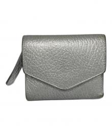 Maison Margiela（メゾンマルジェラ）の古着「3つ折り財布」｜シルバー