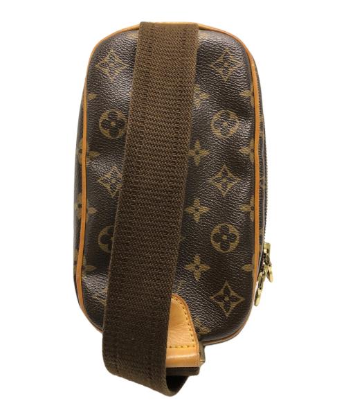 LOUIS VUITTON（ルイ ヴィトン）LOUIS VUITTON (ルイ ヴィトン) ポシェットガンジュ ブラウンの古着・服飾アイテム
