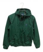 POLO RALPH LAURENポロ・ラルフローレン）の古着「フーデッドジャケット」｜グリーン