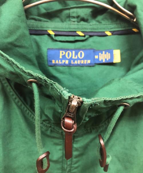 POLO RALPH LAUREN（ポロ・ラルフローレン）POLO RALPH LAUREN (ポロ・ラルフローレン) フーデッドジャケット グリーン サイズ:Mの古着・服飾アイテム