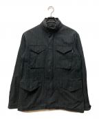 stussyステューシー）の古着「M-65ジャケット」｜ブラック