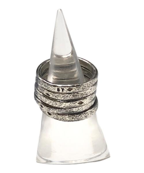 SERGE THORAVAL（セルジュトラヴァル）SERGE THORAVAL (セルジュトラヴァル) Les 5 Sens 五感 リング サイズ:記載無し(実寸12号)の古着・服飾アイテム