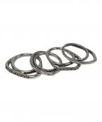 IOSSELLIANIイオッセリアーニ）の古着「4連 スタッキングリング」