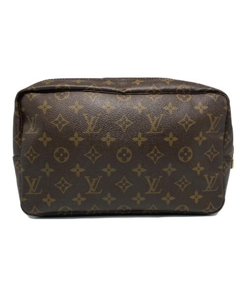 LOUIS VUITTON（ルイ ヴィトン）LOUIS VUITTON (ルイ ヴィトン) コスメポーチ ブラウンの古着・服飾アイテム