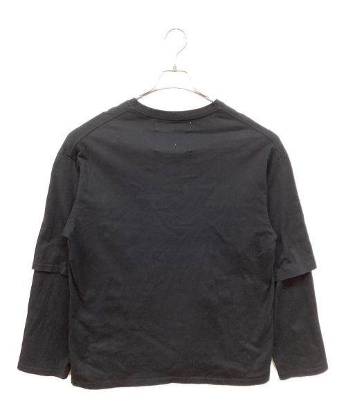 DAIRIKU（ダイリク）DAIRIKU (ダイリク) Layered T-Shirt ブラック サイズ:onesizeの古着・服飾アイテム