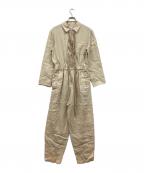 masuエムエーエスユー）の古着「SLEEPING JUMP SUITS」｜ベージュ