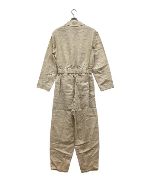 masu（エムエーエスユー）masu (エムエーエスユー) SLEEPING JUMP SUITS ベージュ サイズ:46の古着・服飾アイテム