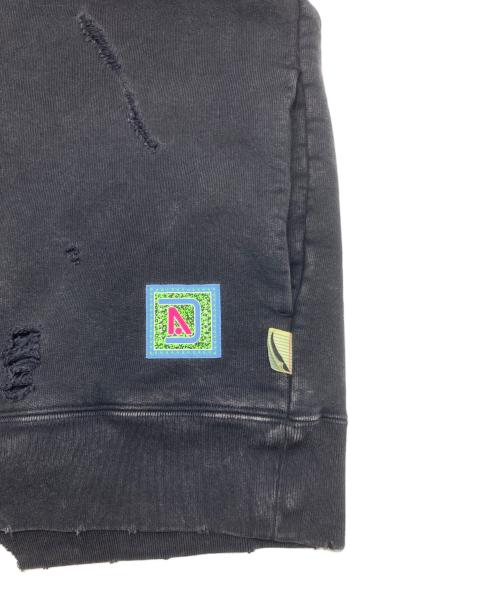 SSZ（エスエスズィー）SSZ (エスエスズィー) 23SS BORO CREW ブラック サイズ:Sの古着・服飾アイテム