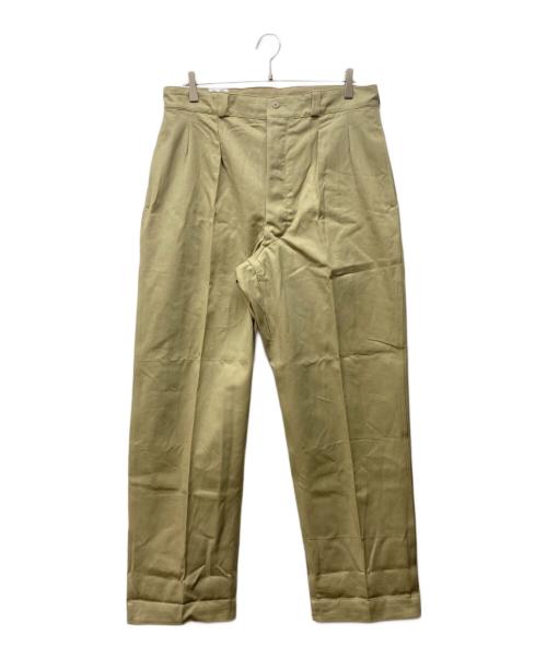 French Army（フランス軍）French Army (フランス軍) M52 チノパンツ ベージュ サイズ:35の古着・服飾アイテム