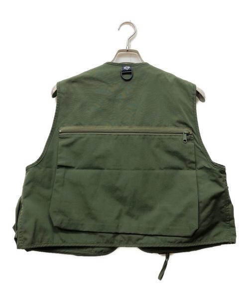 Columbia（コロンビア）Columbia (コロンビア) 80sフィッシングベスト グリーン サイズ:Mの古着・服飾アイテム