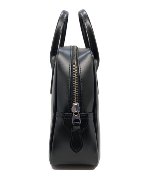 COMME des GARCONS（コムデギャルソン）COMME des GARCONS (コムデギャルソン) 台形ハンドバッグ ブラックの古着・服飾アイテム