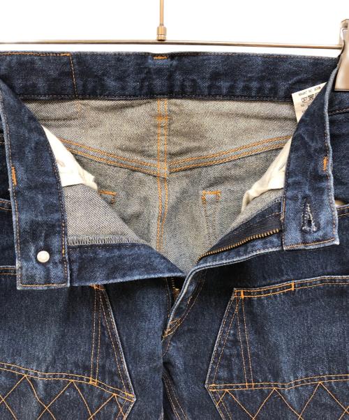 児島ジーンズ（コジマジーンズ）児島ジーンズ (コジマジーンズ) ダブルニーデニムパンツ インディゴ サイズ:SIZE 32の古着・服飾アイテム