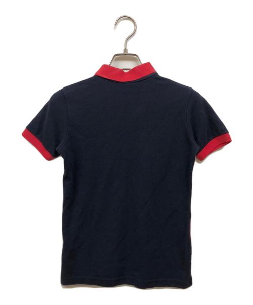 MONCLER（モンクレール）MONCLER (モンクレール) MAGLIA POLO MANICA CORTA ネイビー サイズ:8の古着・服飾アイテム