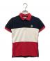 MONCLER（モンクレール）の古着「MAGLIA POLO MANICA CORTA」｜ネイビー