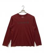 COACHコーチ）の古着「エッセンシャルロングスリーブカットソー」｜レッド