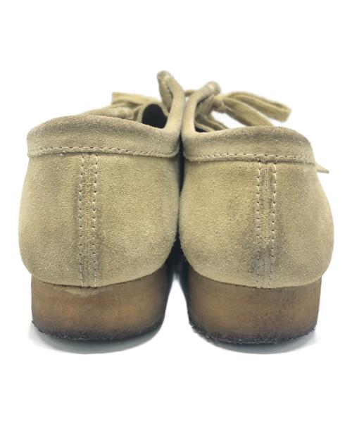 CLARKS（クラークス）CLARKS (クラークス) BEAMS (ビームス) paper boy 別注ワラビーシューズ ベージュ サイズ:26.5ｃｍの古着・服飾アイテム