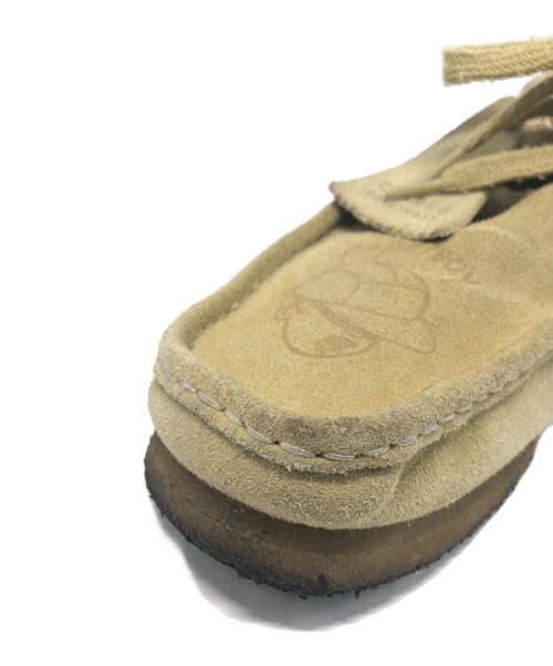 CLARKS（クラークス）CLARKS (クラークス) BEAMS (ビームス) paper boy 別注ワラビーシューズ ベージュ サイズ:26.5ｃｍの古着・服飾アイテム