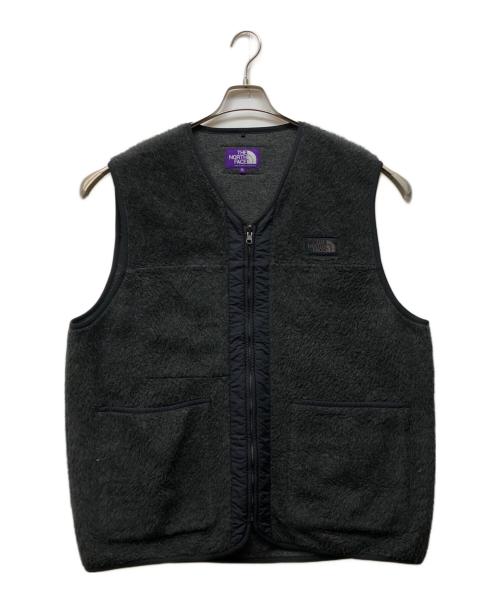THE NORTHFACE PURPLELABEL（ザ・ノースフェイス パープルレーベル）THE NORTHFACE PURPLELABEL (ザ・ノースフェイス パープルレーベル) PLAS WOOL FLEECE FIELD VEST グレー サイズ:XLの古着・服飾アイテム