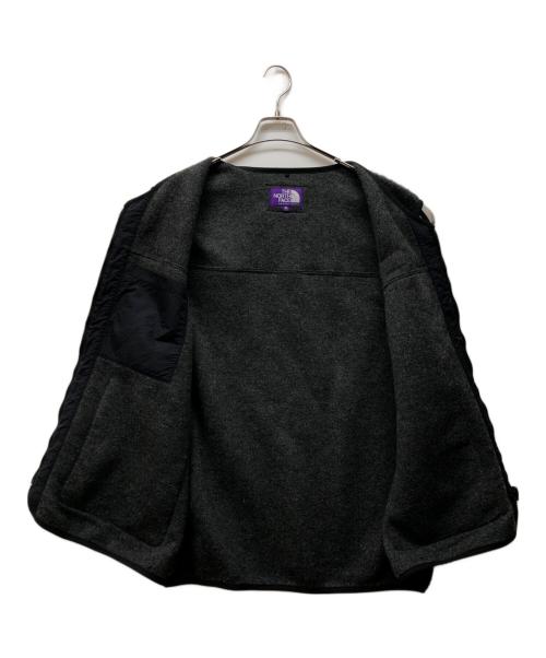 THE NORTHFACE PURPLELABEL（ザ・ノースフェイス パープルレーベル）THE NORTHFACE PURPLELABEL (ザ・ノースフェイス パープルレーベル) PLAS WOOL FLEECE FIELD VEST グレー サイズ:XLの古着・服飾アイテム