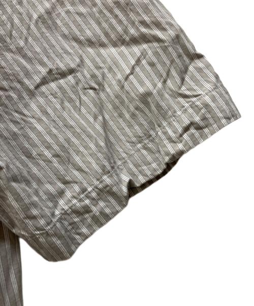 DANTON（ダントン）DANTON (ダントン) BAND COLLAR SHIRT S/S グレー サイズ:44の古着・服飾アイテム
