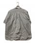 DANTON (ダントン) BAND COLLAR SHIRT S/S グレー サイズ:44：8000円