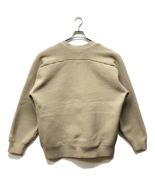 nanamica（ナナミカ）nanamica (ナナミカ) 5G Zip Cardigan ベージュ サイズ:XLの古着・服飾アイテム
