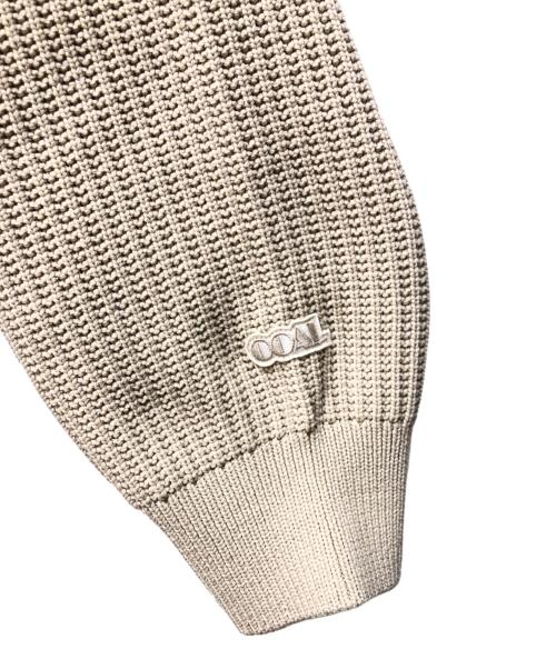 nanamica（ナナミカ）nanamica (ナナミカ) 5G Zip Cardigan ベージュ サイズ:XLの古着・服飾アイテム