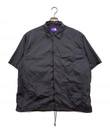 THE NORTHFACE PURPLELABEL（ザ・ノースフェイス パープルレーベル）の古着「Nylon Taffeta Field S/S Shirt」｜グレー