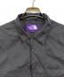 中古・古着 THE NORTHFACE PURPLELABEL (ザ・ノースフェイス パープルレーベル) Nylon Taffeta Field S/S Shirt グレー サイズ:XL：15000円