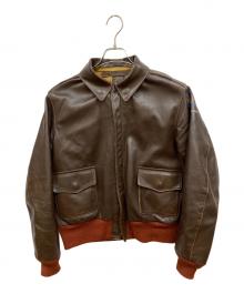 BUZZ RICKSON'S（バズリクソンズ）の古着「TYPE A-2 フライトジャケット　タイプA-2フライトジャケット」｜ブラウン