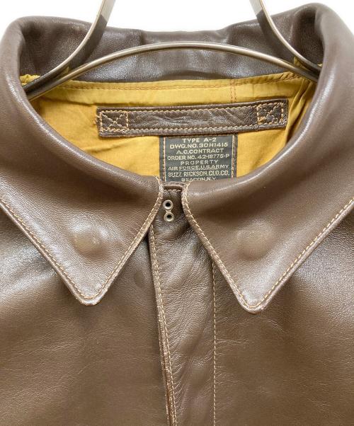 BUZZ RICKSON'S（バズリクソンズ）BUZZ RICKSON'S (バズリクソンズ) TYPE A-2 フライトジャケット　タイプA-2フライトジャケット ブラウン サイズ:サイズ40の古着・服飾アイテム