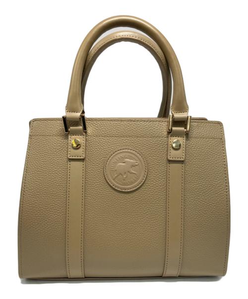 HUNTING WORLD（ハンティングワールド）HUNTING WORLD (ハンティングワールド) 2WAYバッグ ベージュの古着・服飾アイテム