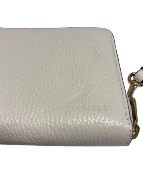 COACH（コーチ）COACH (コーチ) ラウンドジップウォレット ホワイトの古着・服飾アイテム